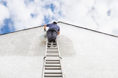 Peinture extérieure à Grambois — façades et ravalement